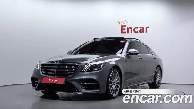 Mercedes-Benz S-Class W222 2018 Серебряный из Кореи