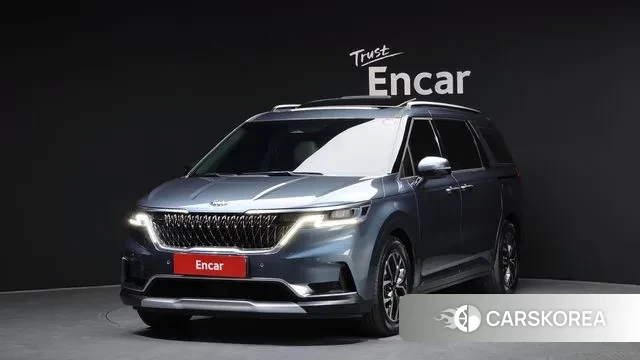 Kia Carnival 4th generation 2021 Синий из Кореи
