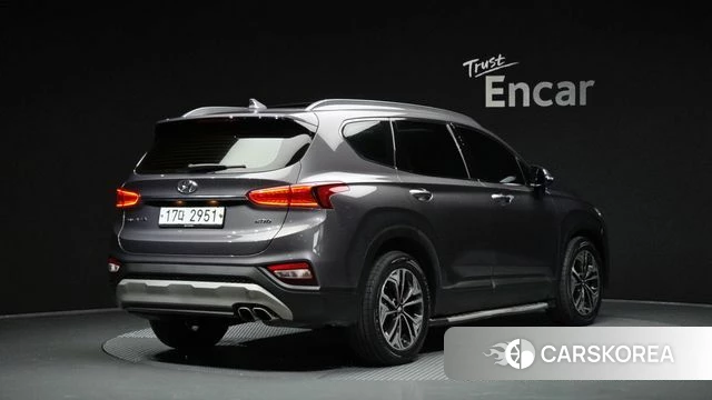 Hyundai Santa Fe TM 2018 Серый из Кореи