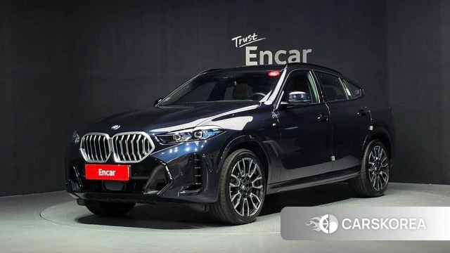 BMW X6 (G06) 2025 Черный из Кореи