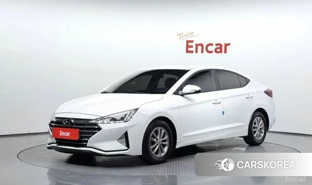 Hyundai The New Avante AD 2019 Белый из Кореи
