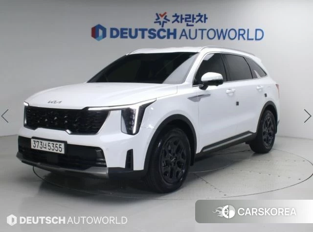 Kia The New Sorento 4th Generation 2024 Белый из Кореи
