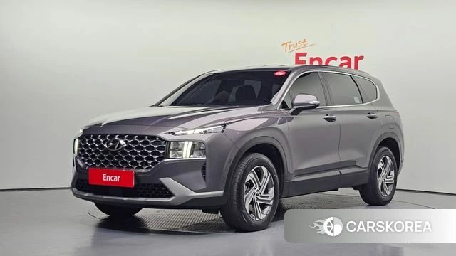 Hyundai The New Santa Fe 2023 Серый из Кореи
