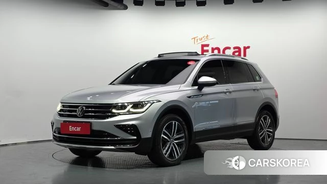 Volkswagen Tiguan second Generation 2022 Серебряный из Кореи