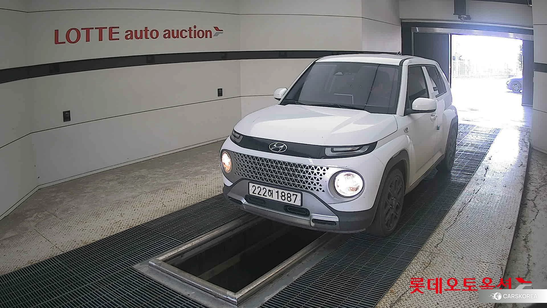 Hyundai Casper 2023 Atlas White из Кореи