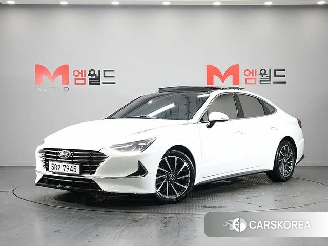 Hyundai Sonata (DN8) 2019 Белый из Кореи