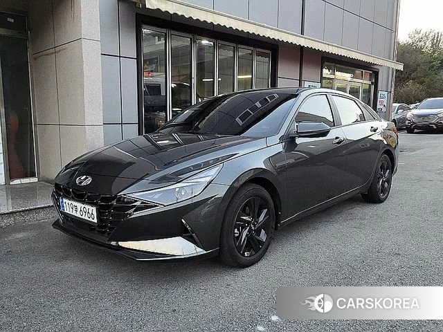 Hyundai Avante Hybrid (CN7) 2020 Серый из Кореи