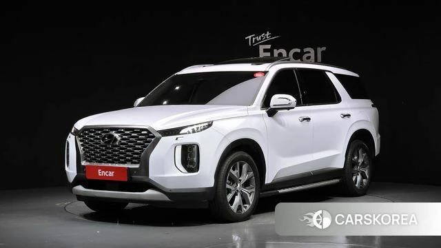 Hyundai Palisade 2021 Белый из Кореи