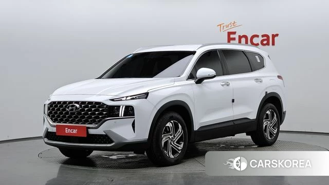 Hyundai The New Santa Fe 2022 Белый из Кореи
