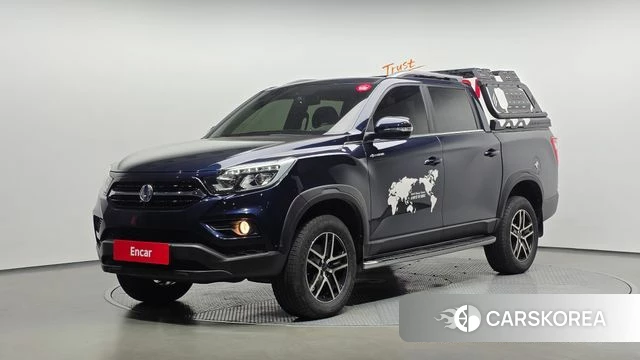 Ssangyong Rexton Sports 2019 Синий из Кореи