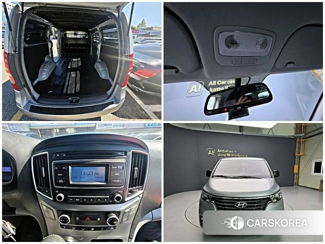 Hyundai The New Grand Starex 2019 Серебристо-серый из Кореи
