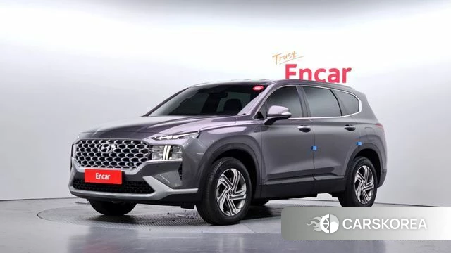 Hyundai The New Santa Fe 2021 Серый из Кореи