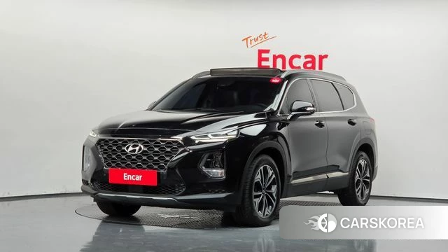 Hyundai Santa Fe TM 2020 Черный из Кореи