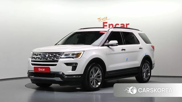 Ford Explorer 2018 Белый из Кореи