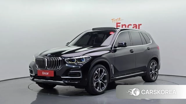 BMW X5 (G05) 2021 Черный из Кореи