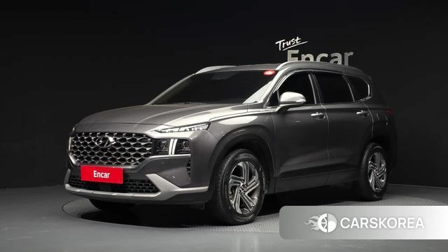 Hyundai The New Santa Fe 2021 Серый из Кореи