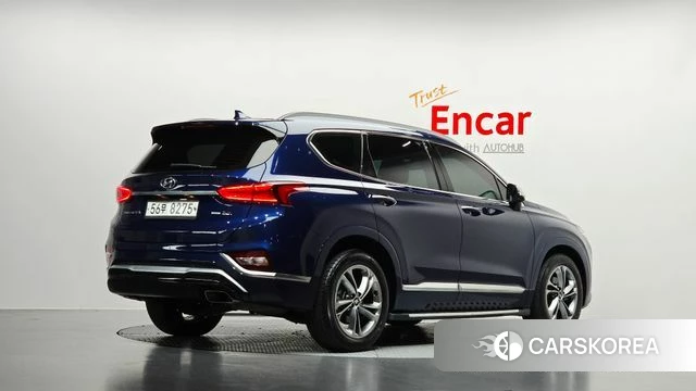 Hyundai Santa Fe TM 2018 Синий из Кореи