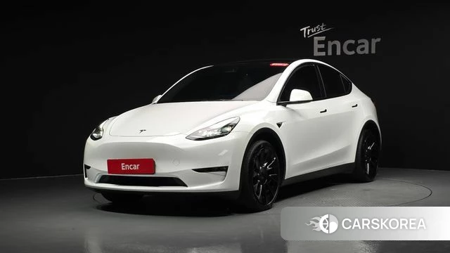 Tesla Model Y 2024 Белый из Кореи