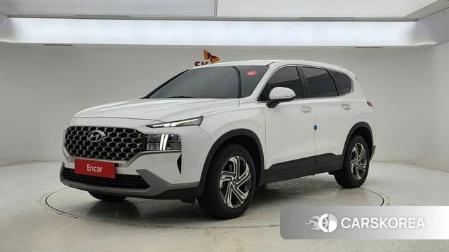 Hyundai The New Santa Fe 2022 Белый из Кореи