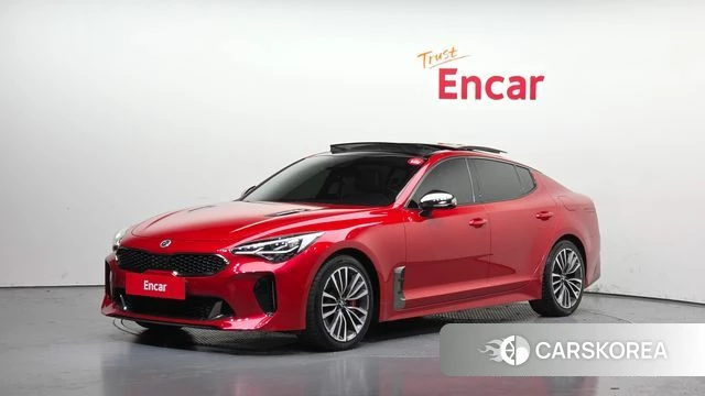 Kia Stinger 2018 Красный из Кореи