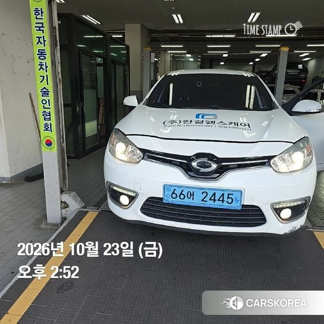 Renault Korea (Samsung) SM3 Z.E. 2018 Белый из Кореи