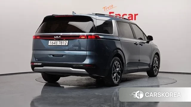 Kia Carnival 4th generation 2021 Небесно-голубой из Кореи