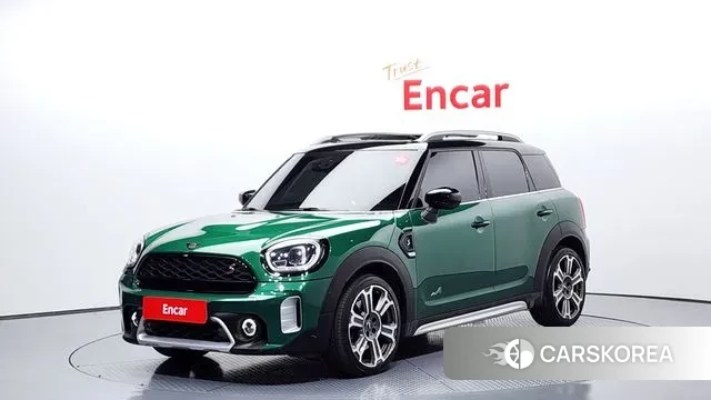 Mini Cooper S Countryman 2021 Зеленый из Кореи