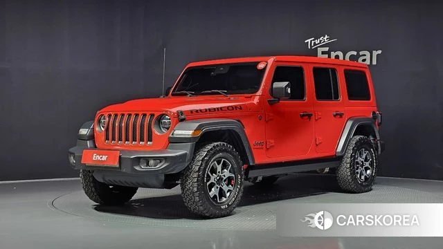Jeep Wrangler (JL) 2020 Красный из Кореи