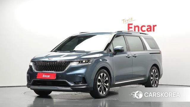 Kia Carnival 4th generation 2021 Синий из Кореи
