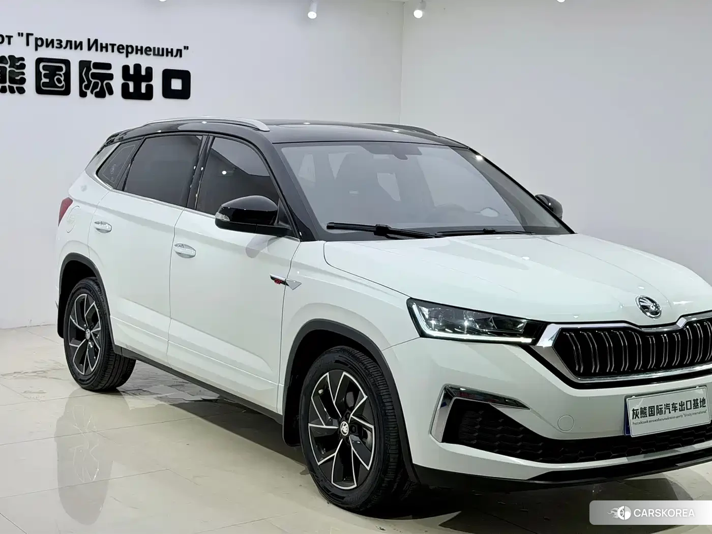 Skoda Kamiq 2024 Белый из Китая