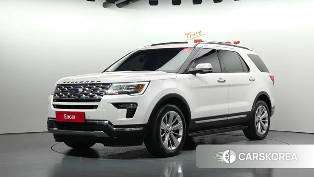 Ford Explorer 2019 Белый из Кореи