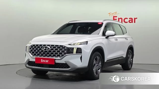 Hyundai The New Santa Fe 2021 Белый из Кореи