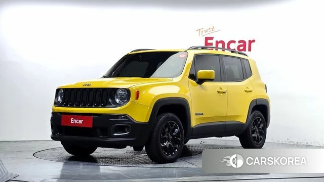 Jeep Renegade 2018 Желтый из Кореи