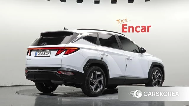 Hyundai Tucson (NX4) 2021 Белый из Кореи