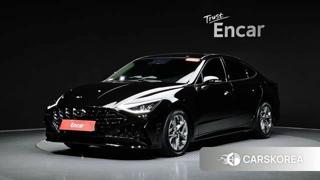 Hyundai Sonata (DN8) 2021 Черный из Кореи