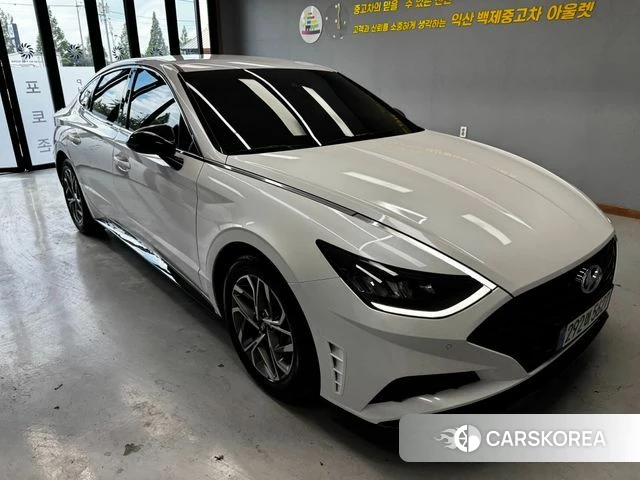 Hyundai Sonata (DN8) 2022 Белый из Кореи