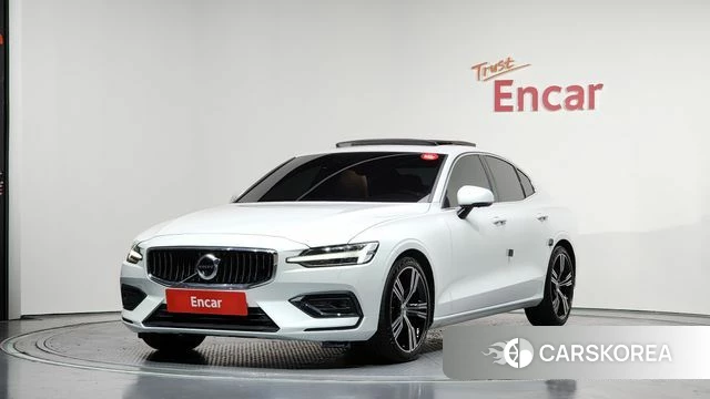 Volvo S60 3rd generation 2019 Белый из Кореи