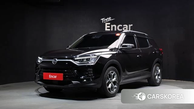 Ssangyong Beautiful Korando 2019 Черный из Кореи