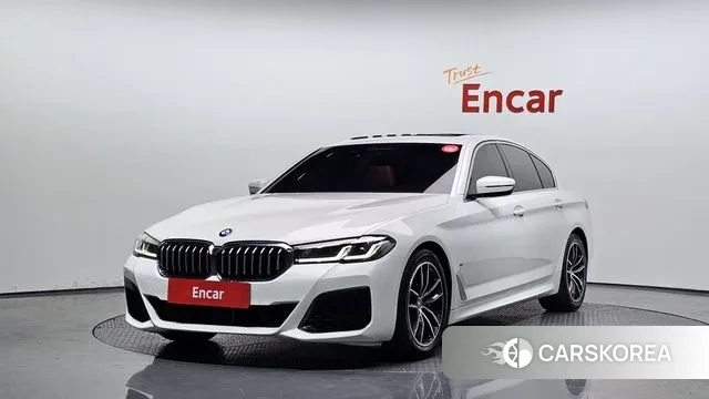 BMW 5 Series (G30) 2021 Белый из Кореи