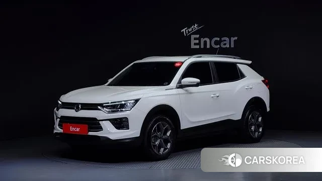 Ssangyong Beautiful Korando 2023 Белый из Кореи