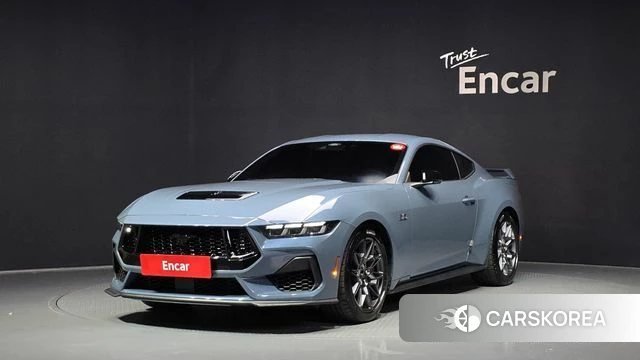 Ford Mustang 7th Generation 2024 Синий из Кореи