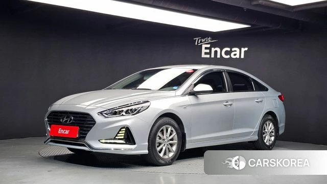 Hyundai Sonata New Rise 2018 Серебристо-серый из Кореи