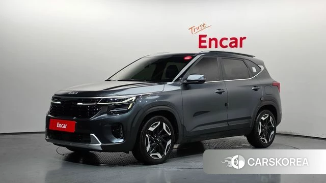 Kia The New Seltos 2023 Серый из Кореи