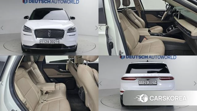 Lincoln Corsair 2020 Белый из Кореи