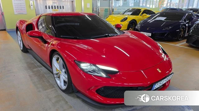 Ferrari 296 GTB 2024 Красный из Кореи