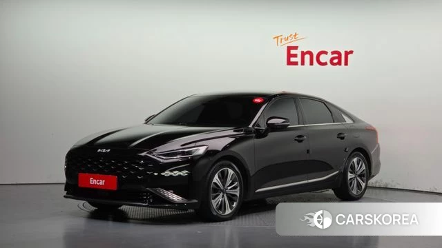 Kia K8 Hybrid 2021 Черный из Кореи