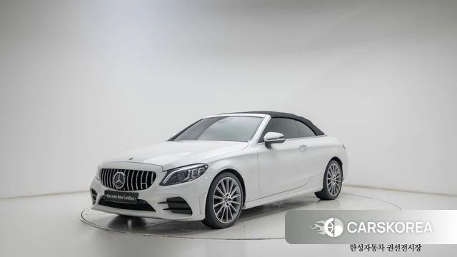 Mercedes-Benz C-Class W205 2023 Белый из Кореи