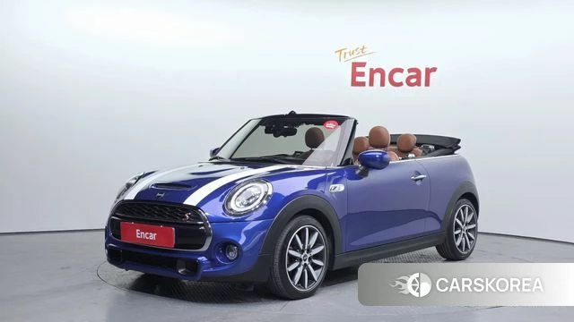 Mini Cooper S Convertible 2021 Синий из Кореи