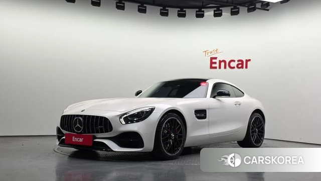 Mercedes-Benz AMG GT 2018 Белый из Кореи