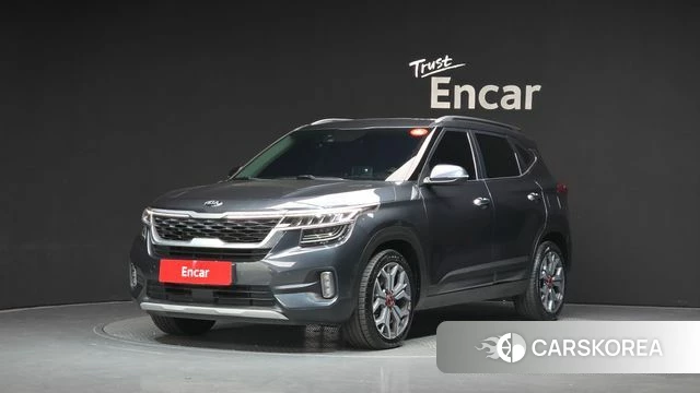 Kia Seltos 2019 Серый из Кореи
